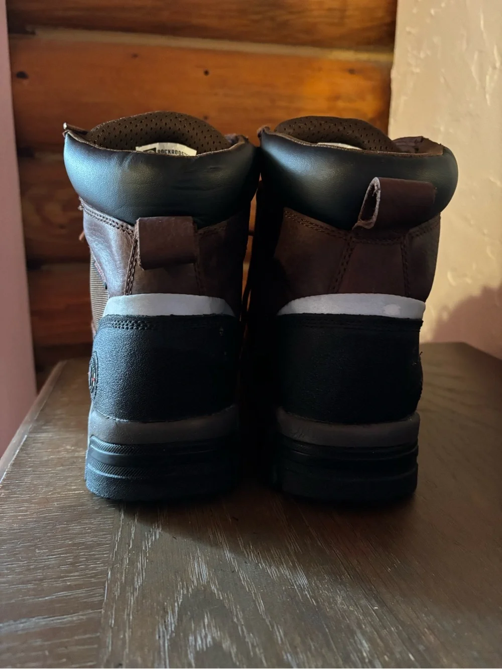 Men's Brown Waterproof rock rooster Boots